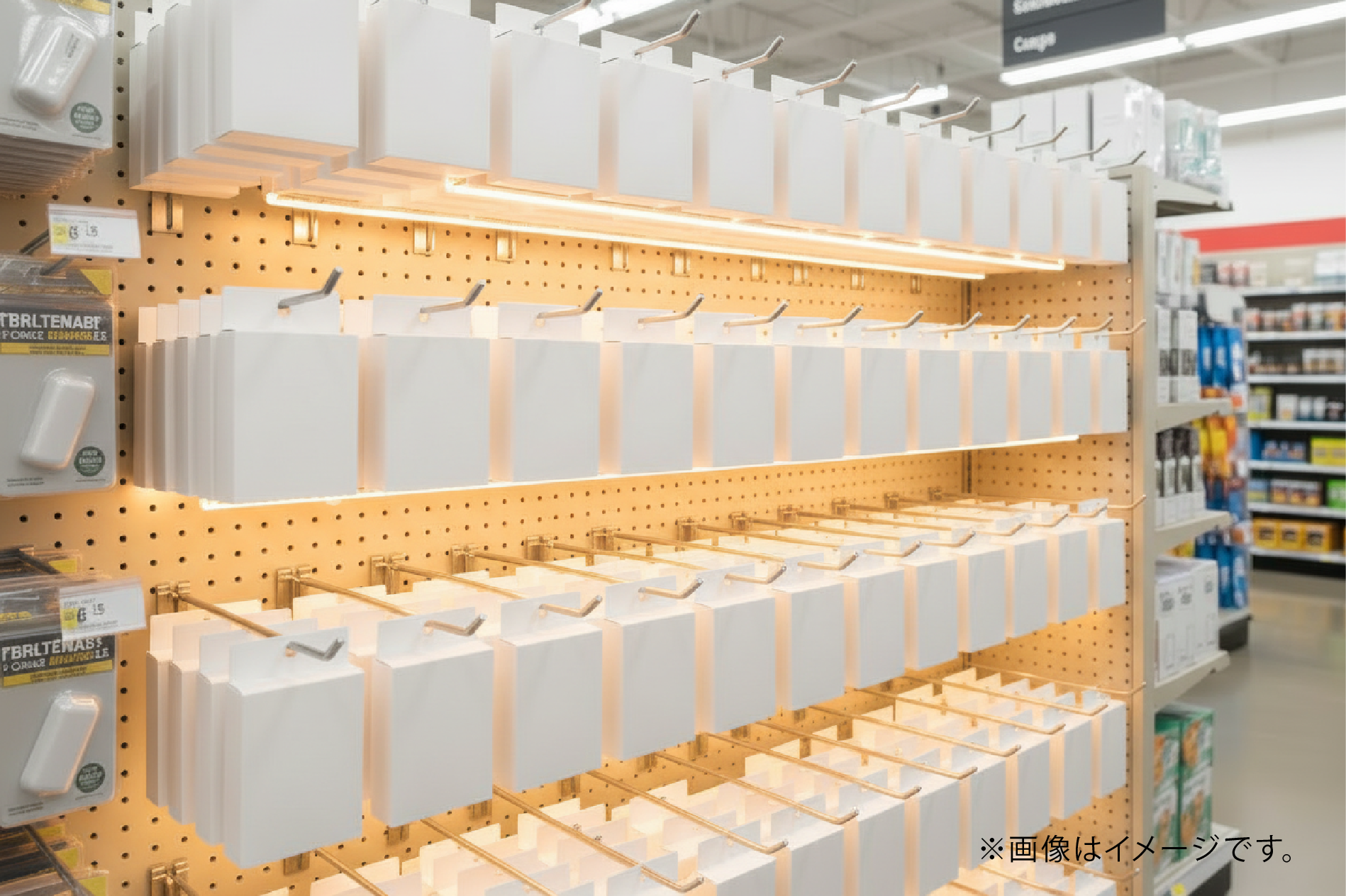 フック穴箱ロック式